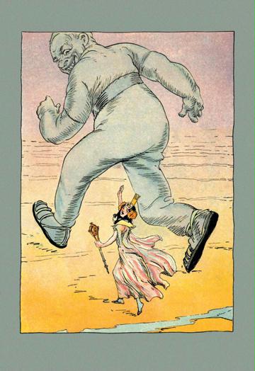Princess Ozma Ran After Airman 12x18 Giclee On Canvas