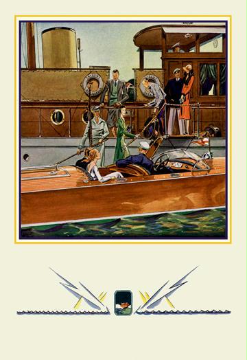 Model 3 - Dodge Boats - 12x18 Giclee On Canvas