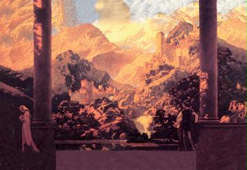 Fairy Tale Romance 12x18 Giclee On Canvas