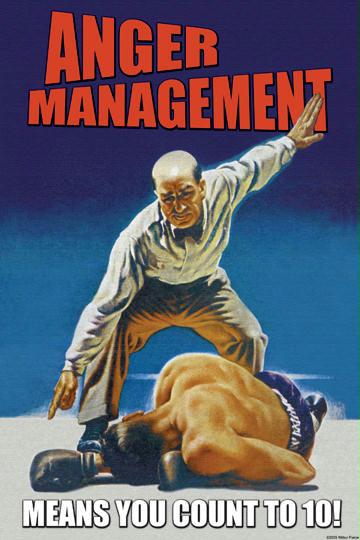 Anger Management 12x18 Giclee On Canvas by Buyenlarge