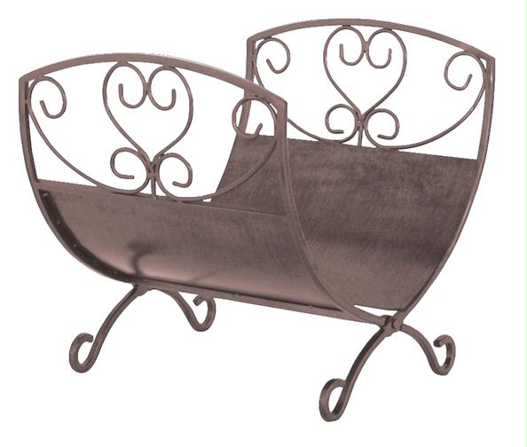 UniFlame W1449 Vintage Copper Ornate Log Holder