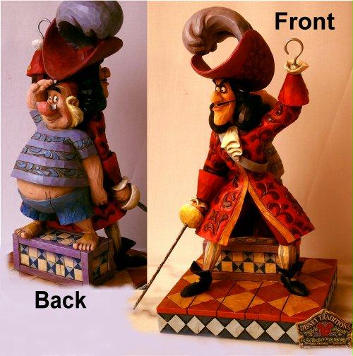 Jim Shore Disney's Captain Hook and Mr Smee