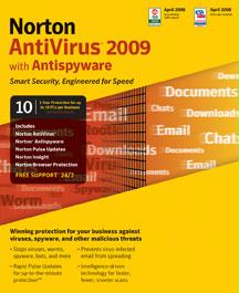 Cheap SYMANTEC 14131320 NORTON ANTIVIRUS 2009 10U - WIN XP Vista