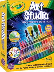 SOS AGGREGATION COMPANY CRAS-1200 CRAYOLA ART STUDIO - WIN 98 2000 XP Vista