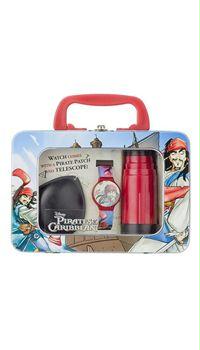 Disney MC2240GSD Kids Pirates of the Caribbean Watch Set - Red
