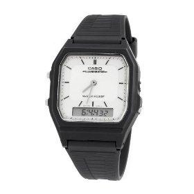Casio AQ51-7E Mens Ana-Digi Illuminator Rubber Band Watch