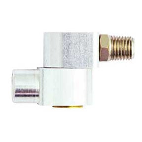 0.25 In. Air Hose Swivel Connector With Flow Control