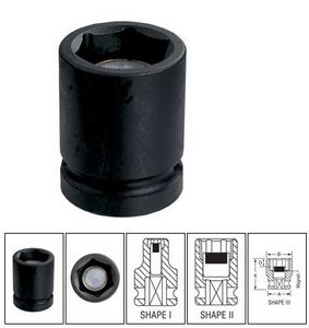 Gry-1016mg 0.38 In. Magnetic Impact Socket 16 Mm.