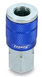 Leg-a72410c-x Colorconnex Type C 0.25 In. Blue Coupler Fnpt