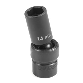 Gry-1014umsd 0.37 In. Drive X 14 Mm. Semi-deep Universal Socket