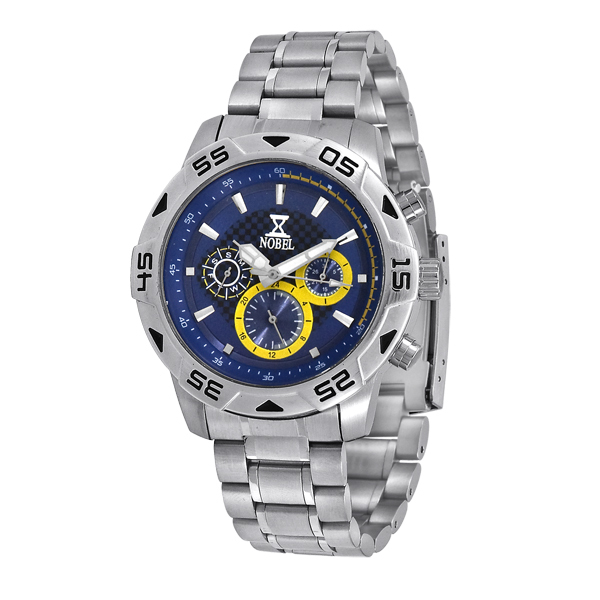 Nobelwatchco Ez 623 Gu Royal Blue Multi Function Watch