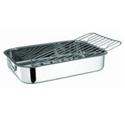 Ributors 82151 Stainless Steel Lasagna Pan With Rack