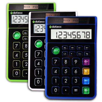Dd-612x3 3 Pieces - Hybrid Desk 8 Digit Calculator