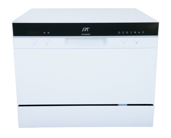Sd-2224dw Countertop Dishwasher With Delay Start In White