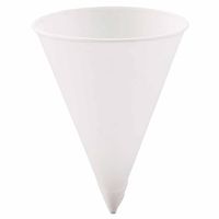 670-42r-2050 Bare Eco-forward Paper Cone Water Cups, 4.25 Oz., White