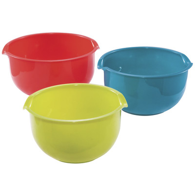 Kitchen Worthy 290-3pmbs Mixing Bowl Set, 3-piece