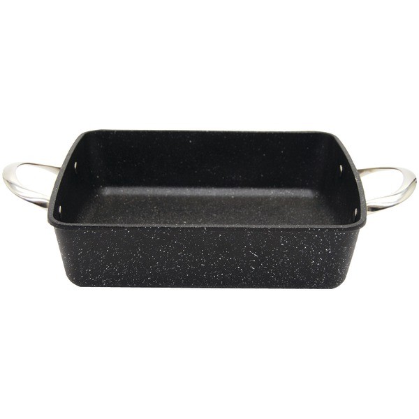 Srft060734 The Rock Oven & Bakeware With Riveted Stainless Steel Handles - Square
