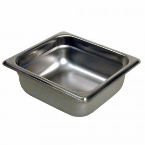 Paragon International 5062 Sixth Size Steam Table Pan, 2.5 In.