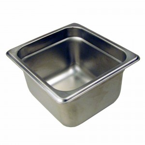 Paragon International 5064 Sixth Size Steam Table Pan, 4 In.