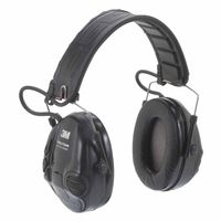 247-mt16h210f-479-sv Tactical Sport Electronic Headset, Over The Head, Black