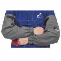 283-38-4321xl Welding Sleeves, Hook And Loop Closure, Gray, One Size Fits Most