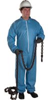 813-3106/2xl Posi-wear Fr - Blue Coverall Zipper Front And Co