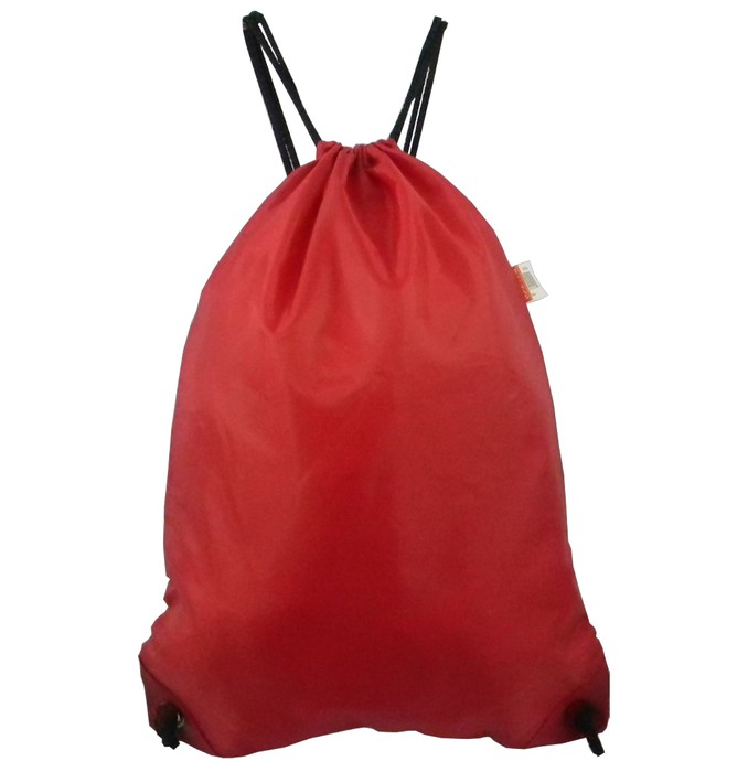 Lm146 Red Large Drawstring Backpack