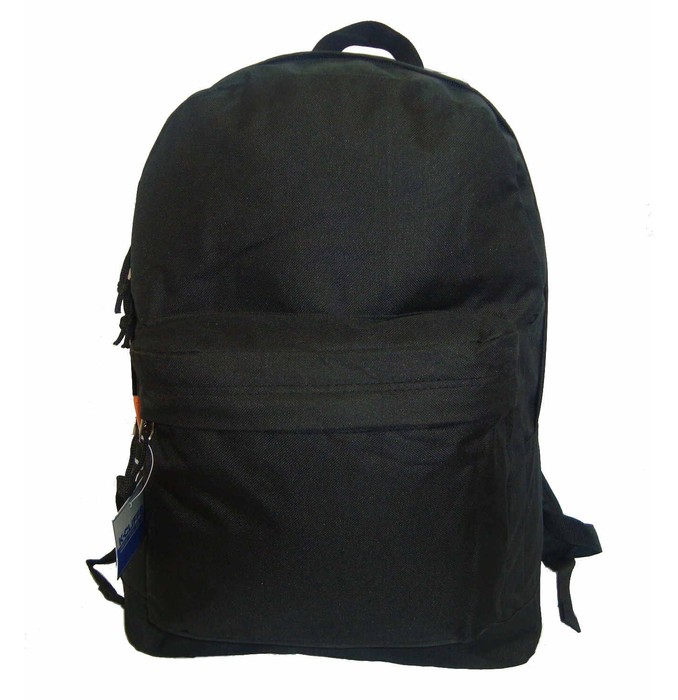 Lm198 Black 16 In. 600d Polyester Standard Backpack