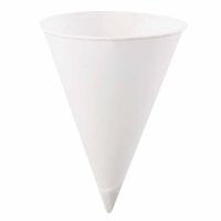 398-4.5kr Paper Cone Cups, 4.5 Oz. White