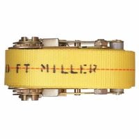 Miller By Honeywell 493-m10lh/10ftyl Ratchet Load Binder, 10 Ft., 1650 Lb Workload