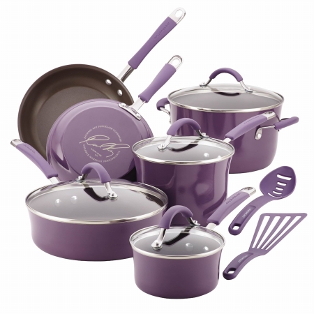 16783 Nonstick Cookware Set, Lavender