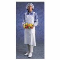 012-54-290 Disposable Polyethylene Aprons, 28 X 45 In., White