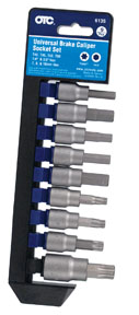 Otc-6135 Universal Brake Caliper Bit Socket Set