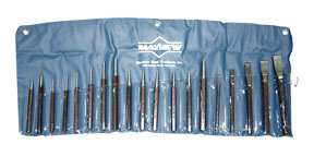 May-61020 20 Piece Punch And Chisel Kit