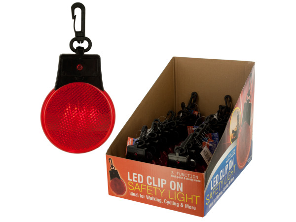 Oc565-24 Led Clip-on Safety Light Counter Top Display