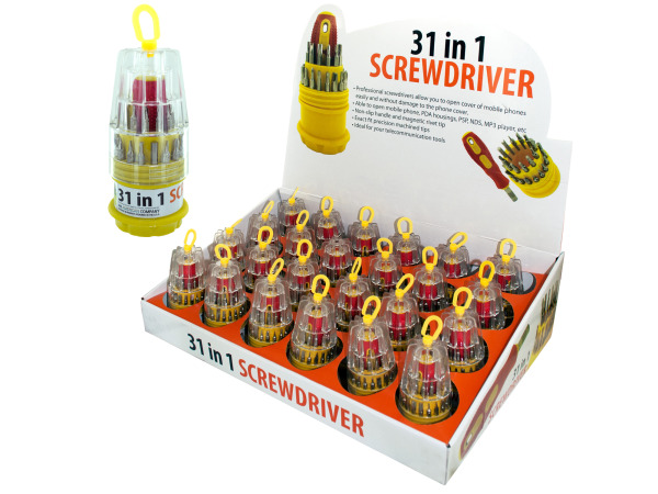 Ob793-24 31 In 1 Screwdriver Set Counter Top Display