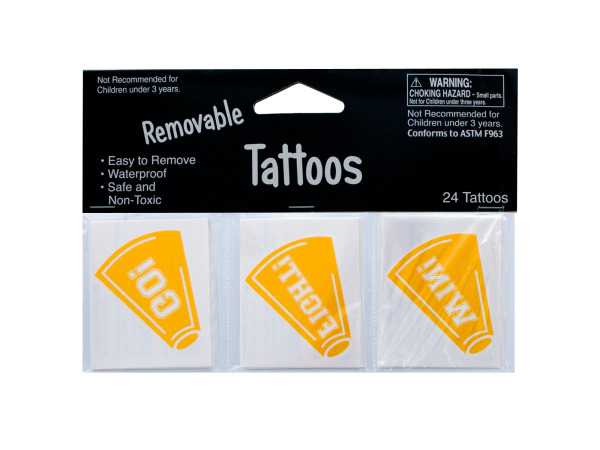 Kk924-72 Yellow Tattoos