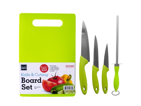 Oc543-12 Knife & Cutting Board Set