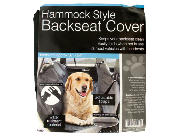 Od423-1 Hammock Style Backseat Cover