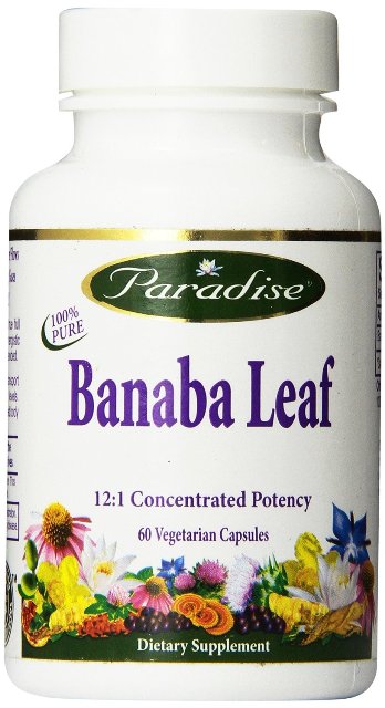 1074608 Paradise Herbs Banaba Leaf - 60 Vcaps