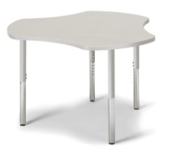 6311jcs000 Collaborative Hub Table, Gray And Gray - 44 X 47 In.