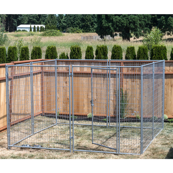 Cl 59150 Modular Welded Wire Kennel, 6 X 10 X 10 Ft.