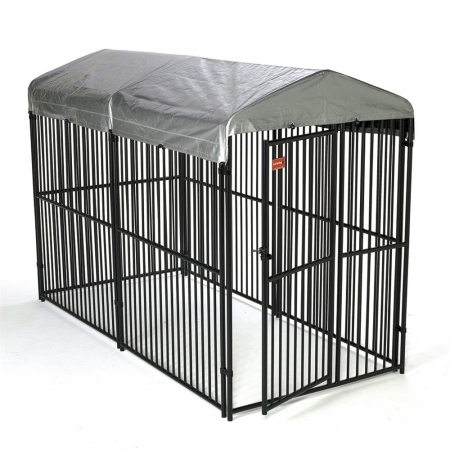Cl 65153 10 Ft. Length European Style Kennel With Cover