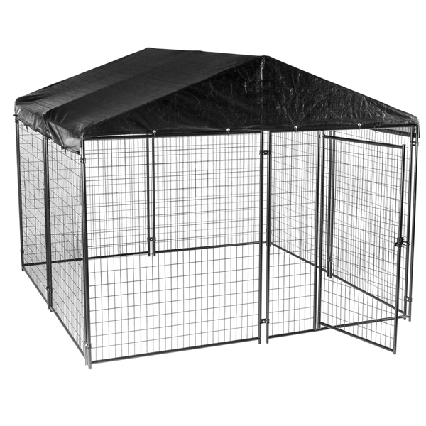 Cl 69145 10 Ft. Length Modular Kennel With Cover And Frame