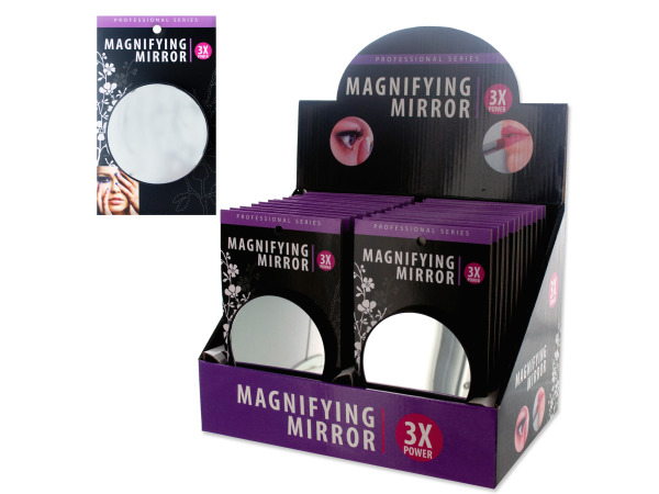 Bi524-24 Magnifying Mirror Countertop Display