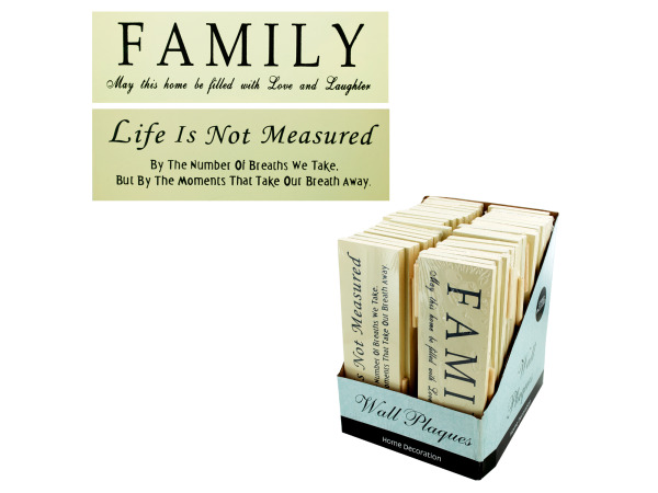Hb891-36 Inspirational Wall Plaques Counter Top Display