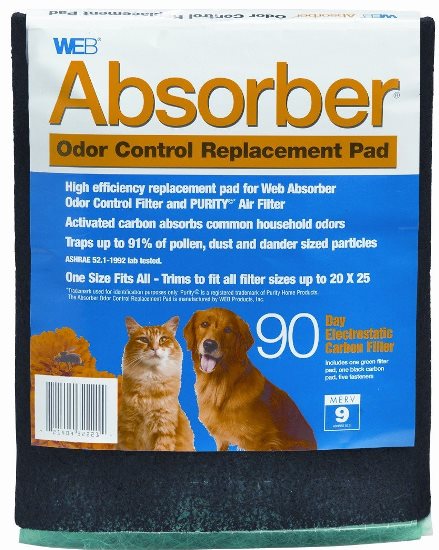 Khbwabsorbpd Absorber Odor Control Replacement Pad