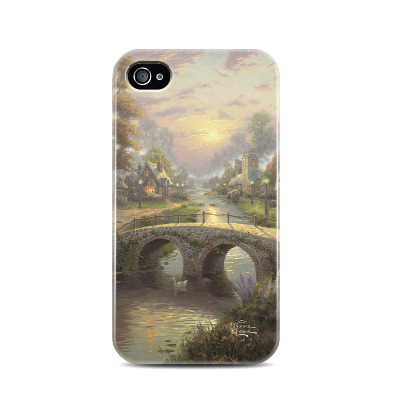 DecalGirl AIP4HC-LAMPLANE Apple iPhone 4 Hybrid Case - Sunset On Lamplight Lane DecalGirl AIP4HC-LAMPLANE Apple iPhone 4 Hybrid Case - Sunset On Lamplight Lane