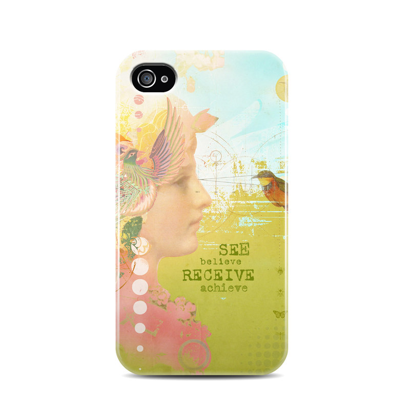 DecalGirl AIP4HC-SEEBEL Apple iPhone 4 Hybrid Case - See Believe DecalGirl AIP4HC-SEEBEL Apple iPhone 4 Hybrid Case - See Believe