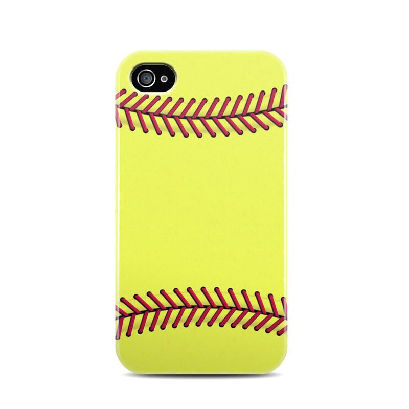 DecalGirl AIP4HC-SOFTBALL Apple iPhone 4 Hybrid Case - Softball DecalGirl AIP4HC-SOFTBALL Apple iPhone 4 Hybrid Case - Softball